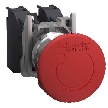 XB4BS8445GEX-Komple acil durdurma butonu, Harmony XB4, Patlayıcı ortam, SALIM İÇİN ÇEVİRİN - 1