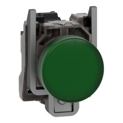 XB4BVB3 - Metal Seri 22mm 24 V LED'li AC/DC beslem - Schneider Electric