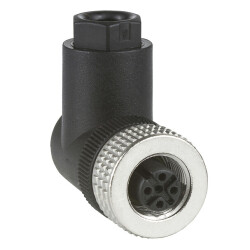 XZCC12FCM40B-M12 ANGLE CONNECT. 4 PINS - 1