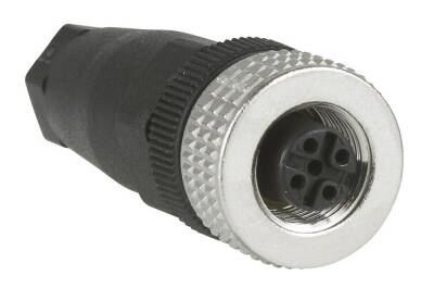 XZCC12FDM40B-M12 STRAI.CONNECT. 4 PINS - 1