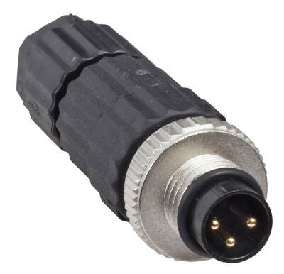 XZCC8MDM30V-M8 MALE STRAIGHT 3P CONN. 3 PINS - 1
